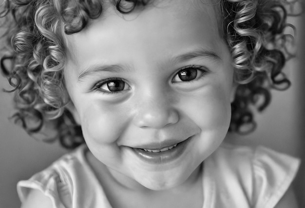 Foto grátis celebração do dia das crianças com um retrato de criança bonita