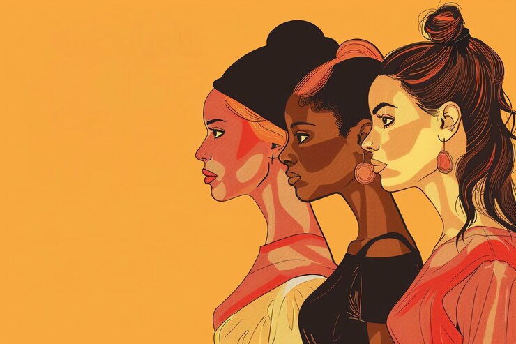 Foto grátis celebração do dia internacional da mulher e igualdade de direitos no estilo de arte digital