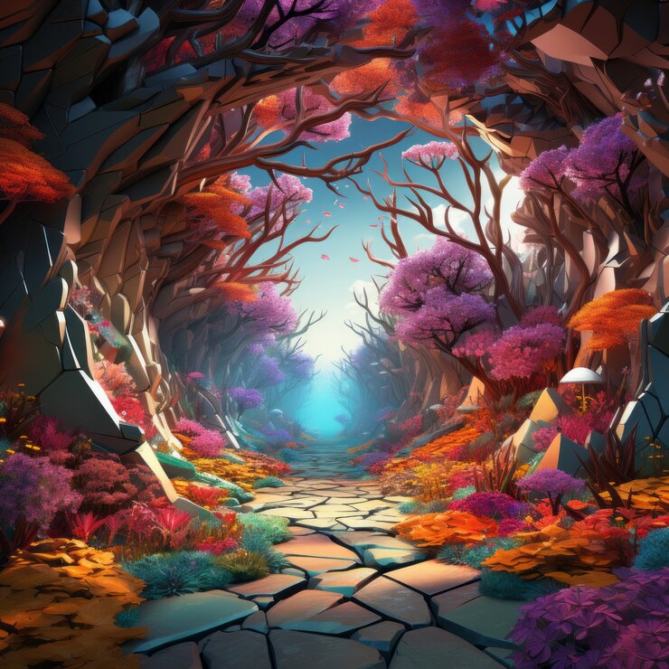Foto grátis cena de fantasia em 3d