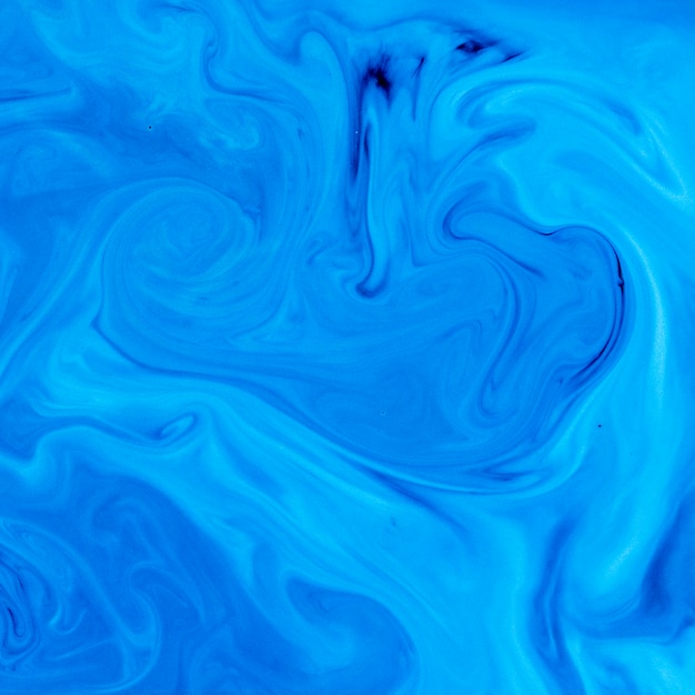 Cenário de arte fluido abstrato pintura azul