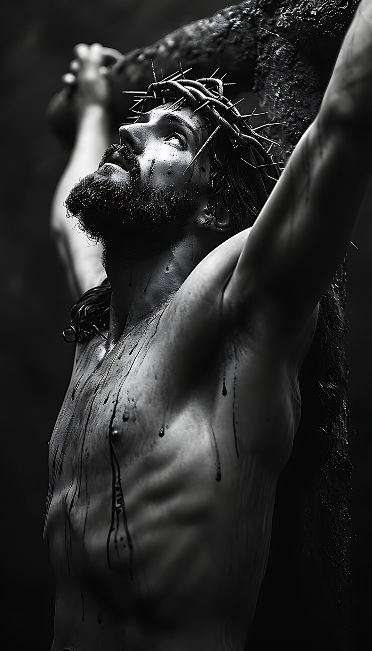 Foto grátis cenas da sexta-feira santa com jesus cristo.