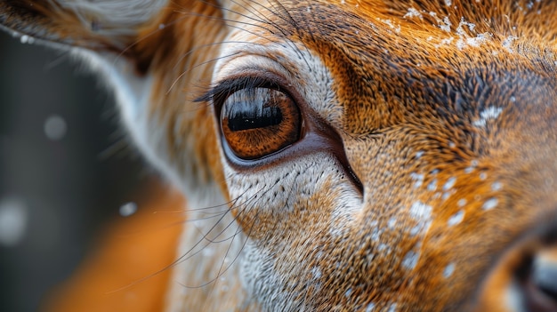 Foto grátis cervos selvagens na natureza