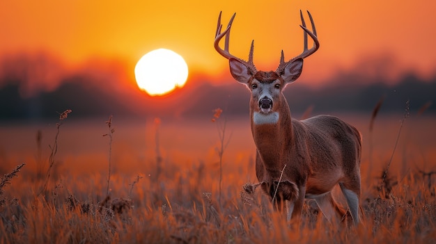 Foto grátis cervos selvagens na natureza