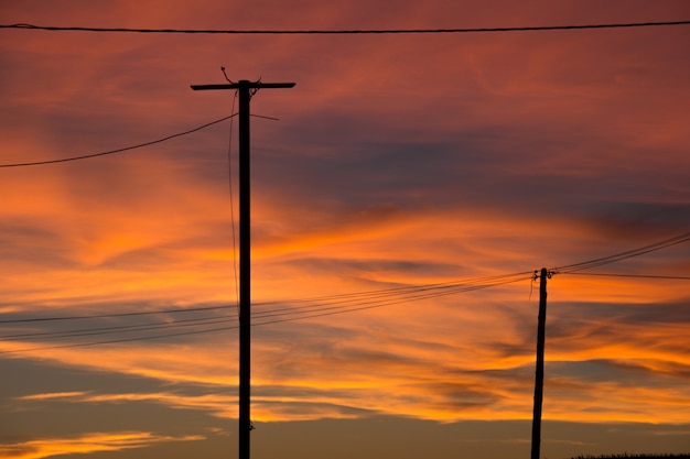 Céu ardente