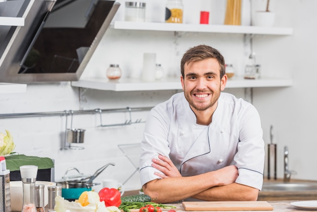 Chef na cozinha