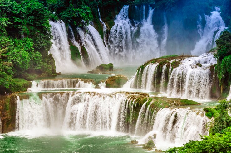 Foto grátis china natural selva parque vietnam verão