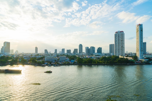 Cidade de Bangkok na Tailândia