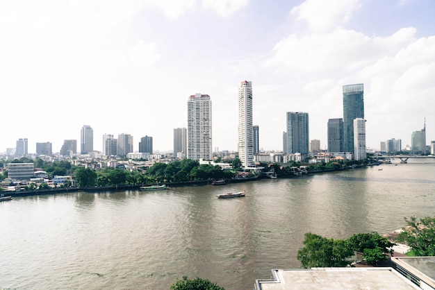 Cidade de Bangkok na Tailândia