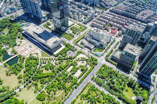 Foto grátis cityscape of wuxi