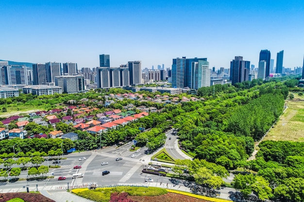 Cityscape of Wuxi