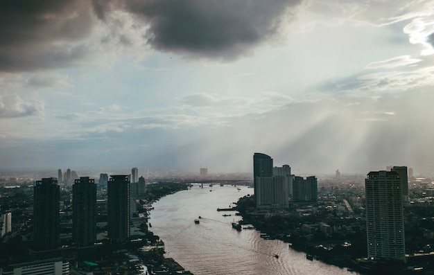 Cityscape View Landscape Centro da cidade