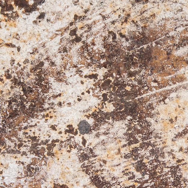 Close-up abstrato de metal de vista superior