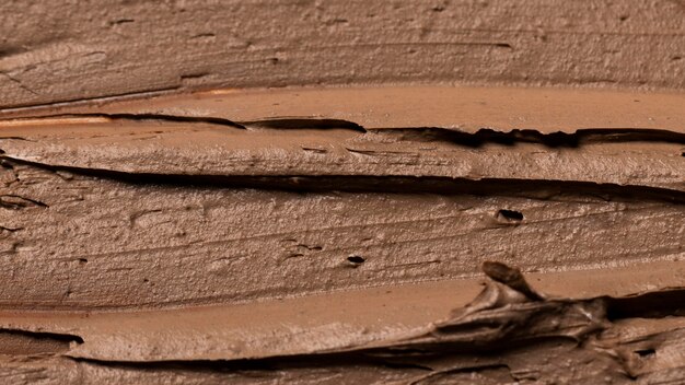 Close up da textura do pote de barro