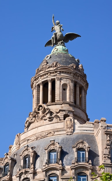 Close-up de casa em Passage-de-Gracia, Barcelona