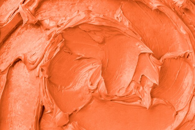 Foto grátis close-up do fundo com textura de glacê laranja