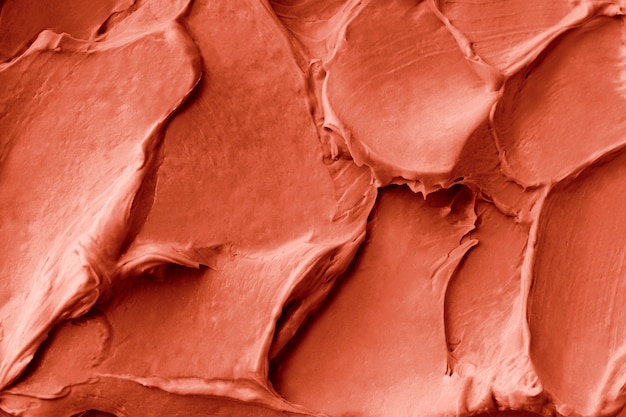Close-up do fundo com textura de glacê laranja