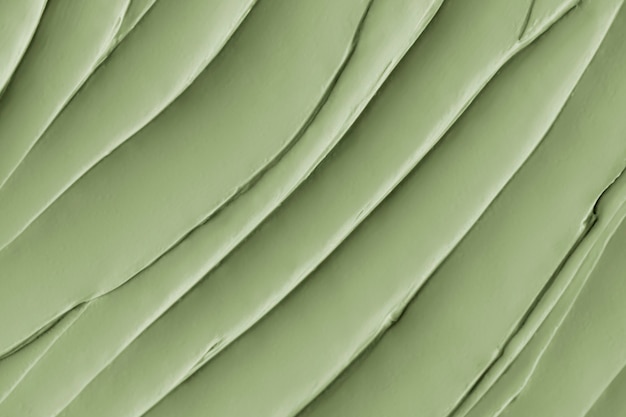 Close-up do fundo da textura do glacê Matcha