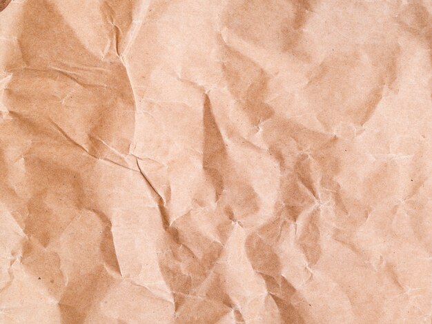 Close-up fundo de papel amassado