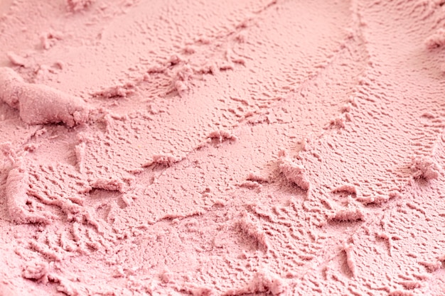 Foto grátis close-up monocromático de sorvete de vista superior
