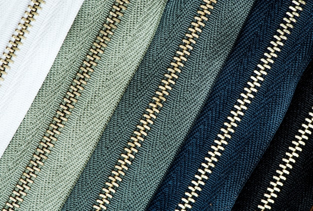 Closeup zipper