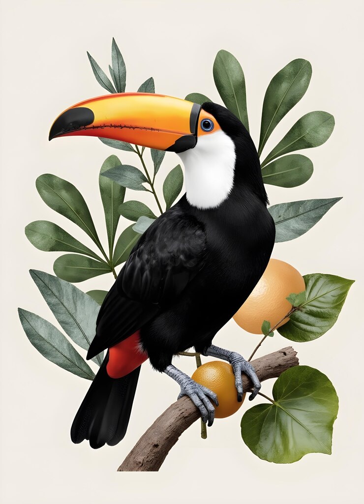 Foto grátis colagem de animais naturais
