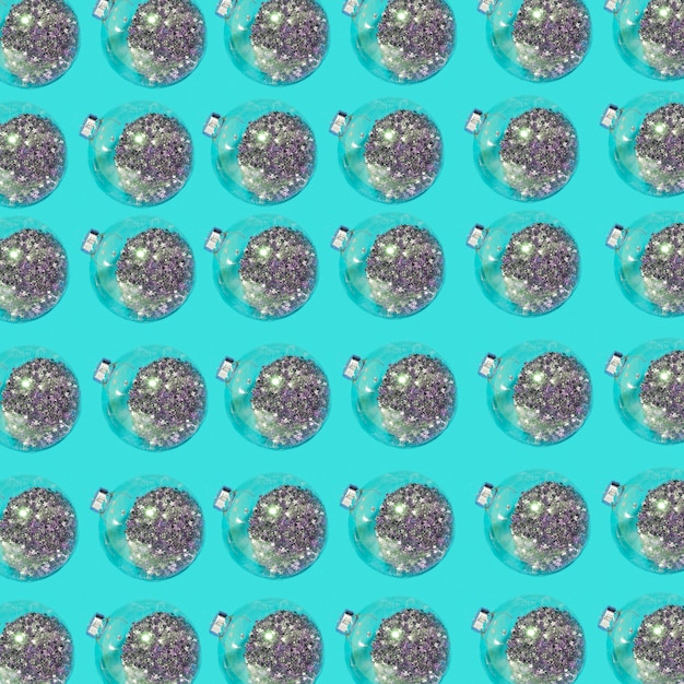 Foto grátis coleção de bolas decorativas transparentes