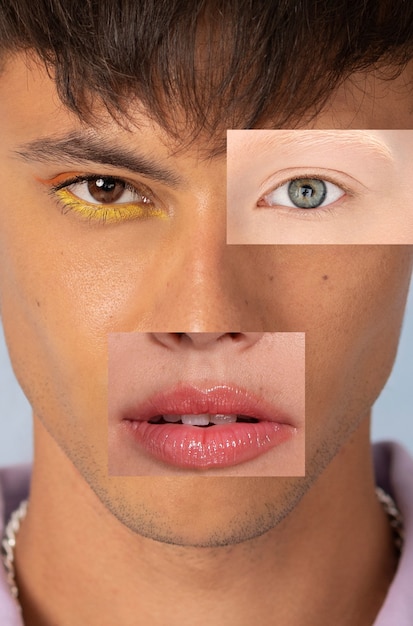 Combinação do conceito de características faciais
