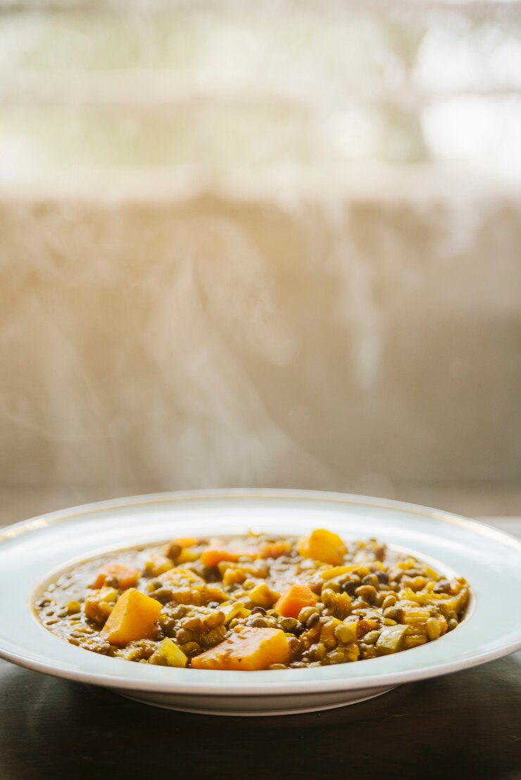 Foto grátis comida picante quente no prato