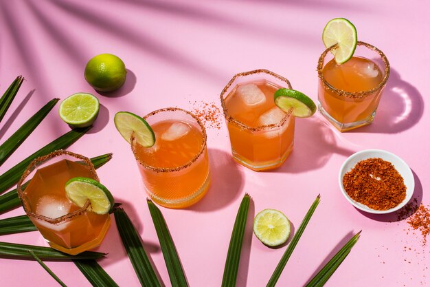 Composição de bebida picante michelada