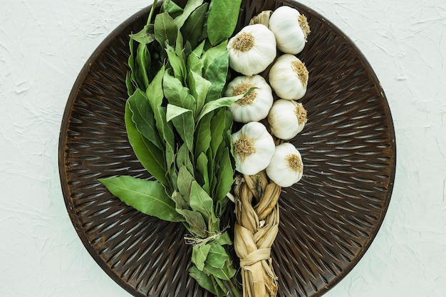 Foto grátis composição de cozinha moderna com ingredientes saudáveis