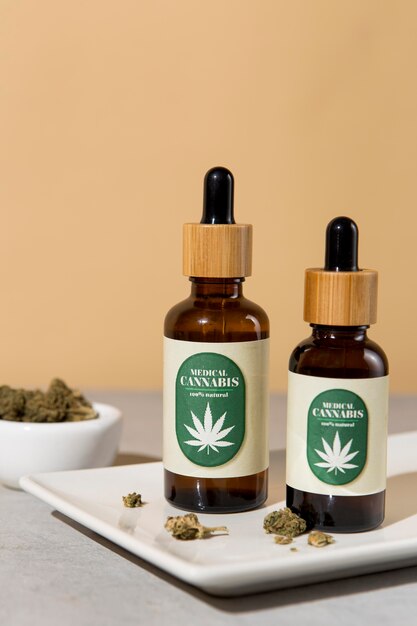 Composição do conta-gotas de óleo Cbd