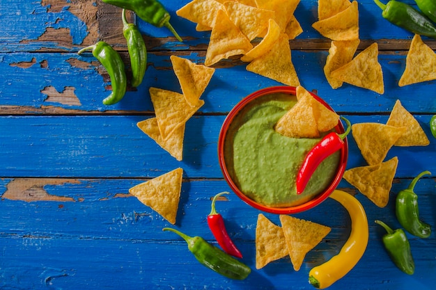 Foto grátis composição engraçada de guacamole