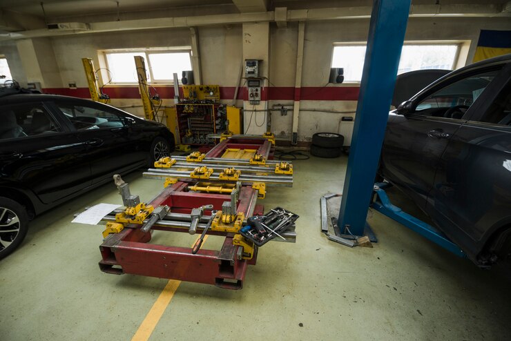 Foto grátis composição mecânica moderna de automóveis