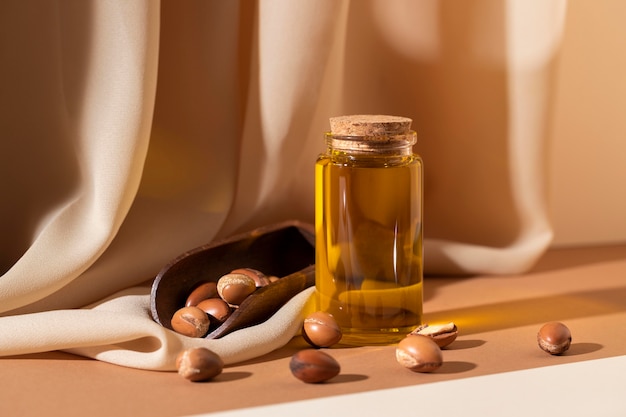 Composição natural do óleo de argan