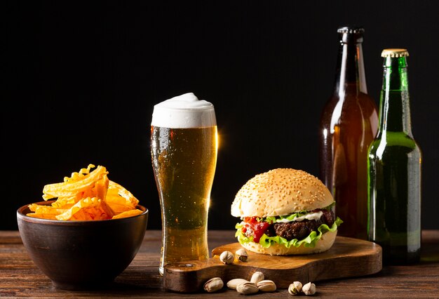 Composição saborosa de cerveja americana