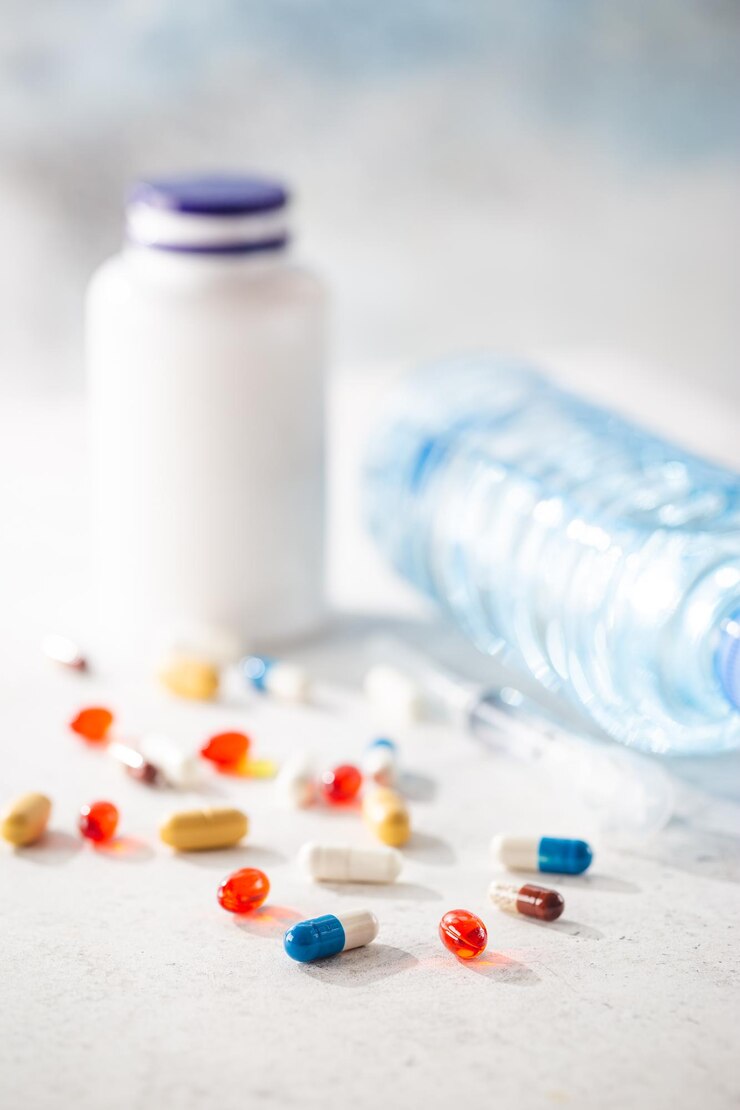Comprimidos médicos variados