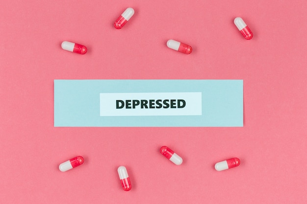 Comprimidos para depressão