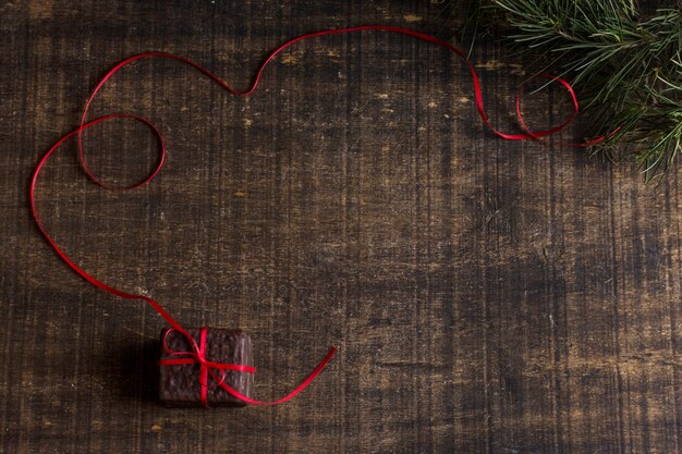 Conceito de chocolate e Natal