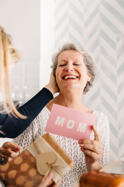 Conceito de dia das mães com café da manhã