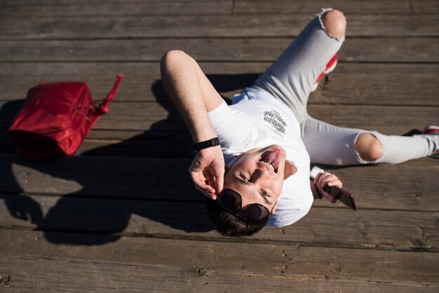 Foto grátis conceito de estilo de vida de adolescente