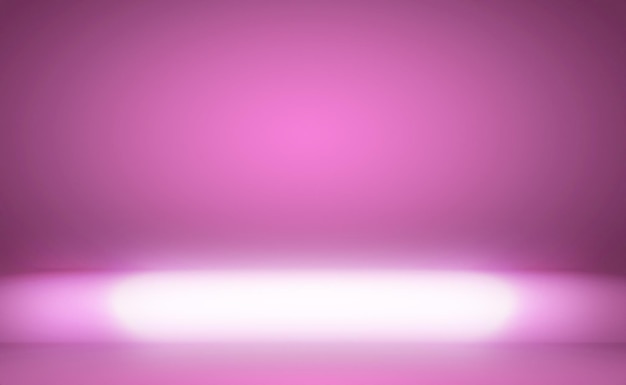 Conceito de fundo de estúdio abstrato fundo de sala de estúdio roxo gradiente de luz vazio para produto pl