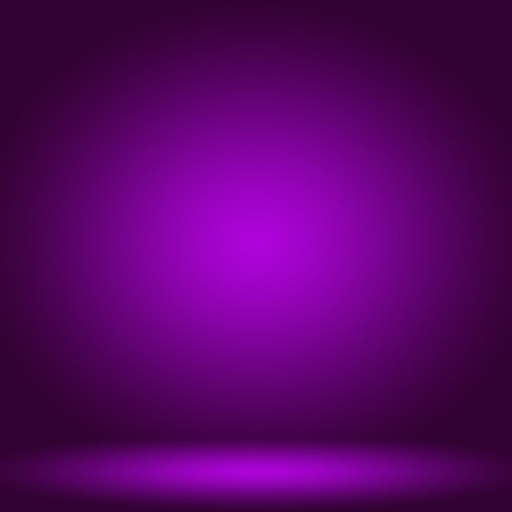 Foto grátis conceito de fundo do estúdio abstrato vazio claro gradiente roxo fundo da sala do estúdio para o produto