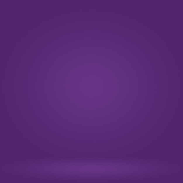 Conceito de fundo do estúdio abstrato vazio claro gradiente roxo fundo da sala do estúdio para o produto