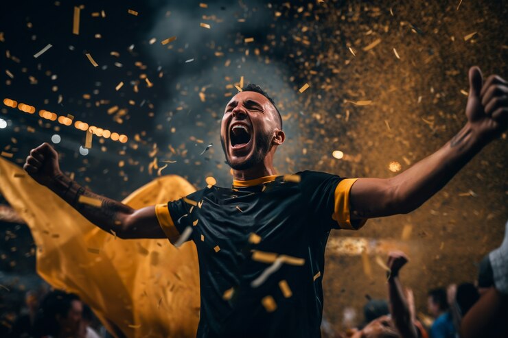 Foto grátis conceito de jogo de futebol