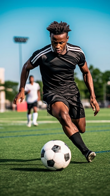 Foto grátis conceito de jogo de futebol