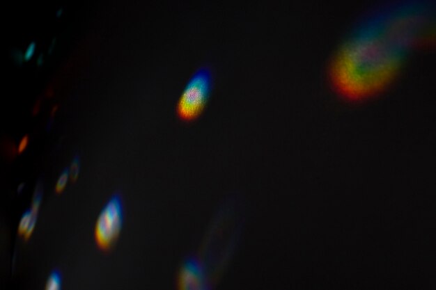 Conceito de luz bonita prisma