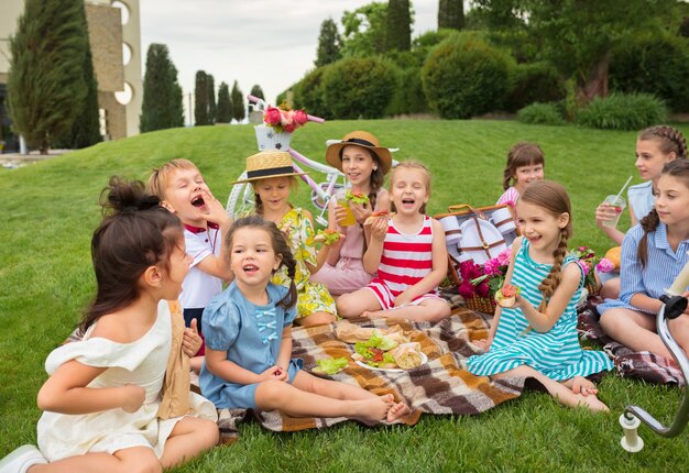 Conceito de moda infantil