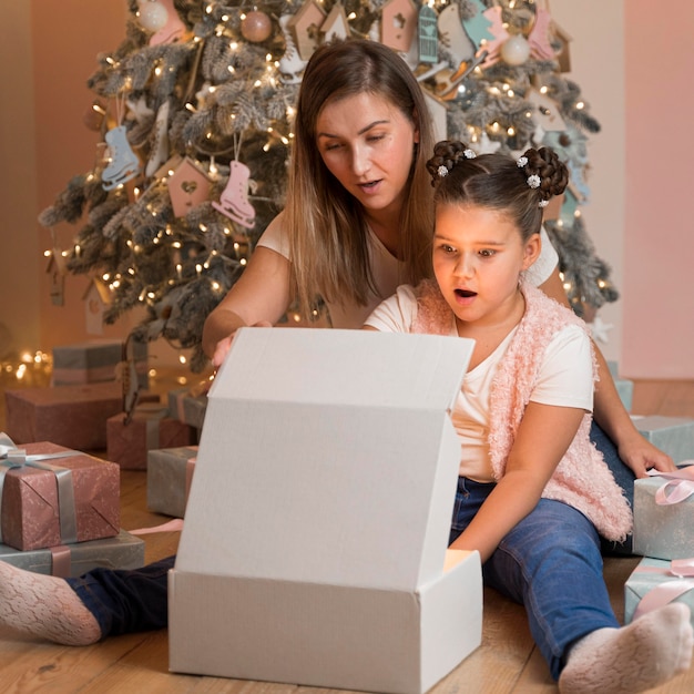 Conceito de Natal com espaço de cópia