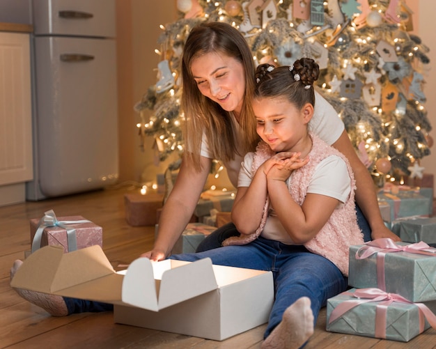 Conceito de Natal com espaço de cópia