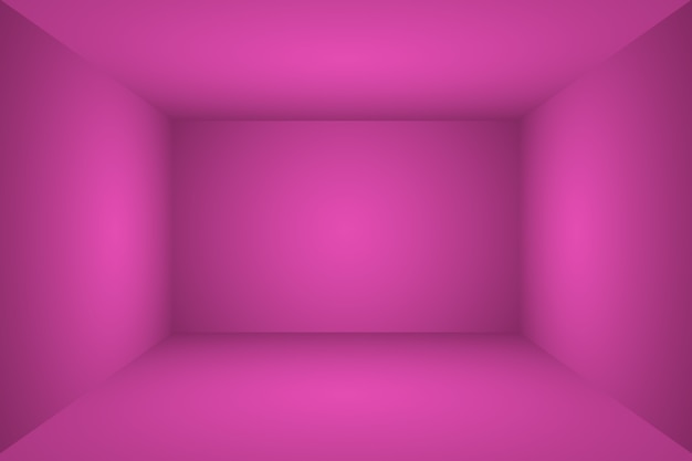 Conceito de plano de fundo do estúdio - abstrato vazio luz gradiente roxo estúdio quarto fundo para o produto. plano de fundo liso do estúdio.